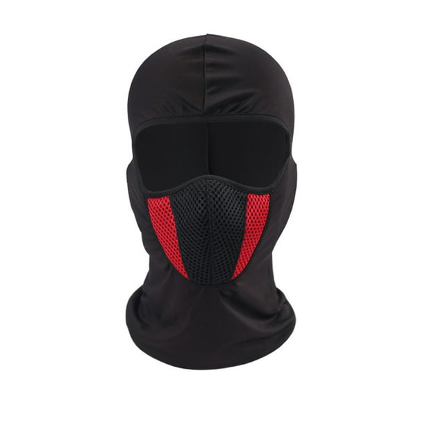 Full Face Mask Balaclava Helmet Hood Hiking Camping Biker Cap Unisex 100% Lycra